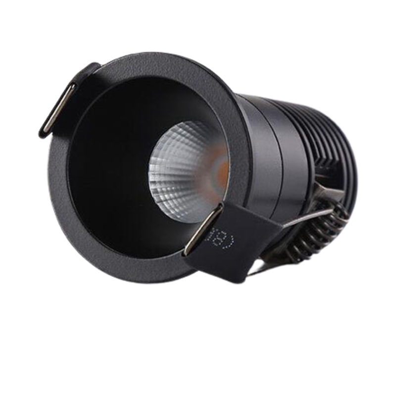 ALC35-BK-4K - Mini Downlight (40mm) Black Bezel & Reflector  